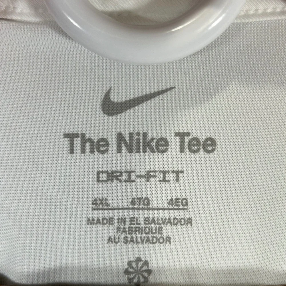 Nike Dri-FIT Flamingo Air Graphic T-Shirt White HJ3472-100 Mens 4XL